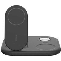 PRICE DROP! Belkin BOOST CHARGE 3-in-1 Wireless Charging Stand for iPhone, Apple Watch & AirPods - Fast Wireless Charger, MagSafe Compatible