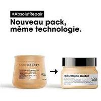 L'Oral Absolut Repair Golden Quinoa Protein Hair Mask 250ml - Intense Repair & Shine for Damaged Hair