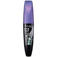 Rimmel London Scandaleyes Wow Extreme Black Smudge-Proof Mascara - Long-Lasting Volumising Formula