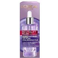 L'OREAL PARIS Revitalift Filler Anti-Wrinkle Hyaluronic Acid Serum 50ml - Plumping, Anti-Ageing, For Mature & Sensitive Skin