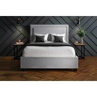 Luxurious Crushed Velvet Montreal Ottoman Bed with Storage Options