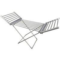 Winged Electric Clothes Airer: Ample Drying Space, Folds Flat for Storage