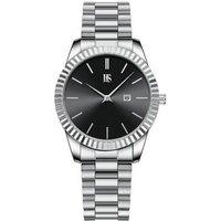 Ravella Silver Watch with Black Dial - Timeless Style for Any Occasion