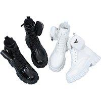 Black Prada- Women's Goth Platform Ankle Boots - 7 Sizes, 4 Colours