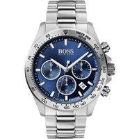 Hugo Boss Men's Hero Chronograph Watch - Stainless Steel, Multi-Dial, Sporty Design