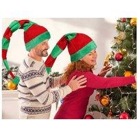 Novelty Christmas Hats - Festive Party Costume Accessories for Men & Women, Soft Plush, Unisex, Holiday Style