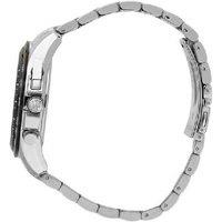 Traguardo 45mm Quartz Stainless Steel Watch - Black Dial, Classic Style