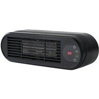 Desktop PTC Ceramic Space Heater with Timer & Remote Control