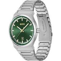 BOSS Cando Men's Quartz Stainless Steel Watch - 41mm Classic Green Dial