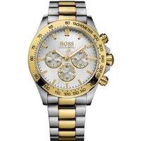 HUGO BOSS BLACK Origin Chronograph Quartz Watch - Stainless Steel, Water-Resistant, Classic Men's Style