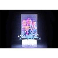 Kpop Demon Hunters LED Table Night Light - 16-Colour Mood Lamp, Remote Control, Acrylic Display
