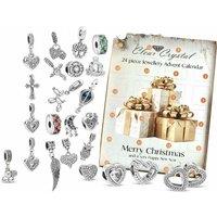 JANUARY SALE! 2025 Advent Calendar Packed with Pandora-Compatible Jewellery Charms