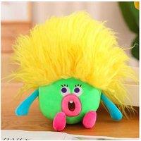 Funny Snot Bear Sausage Mouth Plush Keychain Toy - Ages 3+, Soft & Eco-Friendly, Imaginative Play