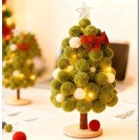 90-Minute BYOB Pom Pom Christmas Tree Making Workshop - Token Studio, London - Perfect Christmas Gift