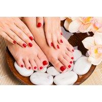 Gel Manicure, Pedicure or Both with Glass of Bubbly & Voucher - Fresh Faces MediSpa, Brentwood