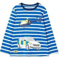 Kids' Helicopter Print Long Sleeve Top - 7 Sizes