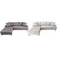 Aero 3-Seater Corner Sofa Set - Versatile Seating for Modern Homes