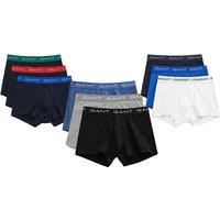 Gant 3-Pack Men's Trunks in Organic Cotton Stretch - Assorted Colours