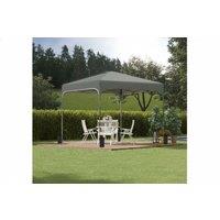Outsunny 3x3m Weather-Resistant Pop-Up Gazebo Tent with Carry Bag & Weights - Foldable Steel Frame, Adjustable Height, Modern Grey