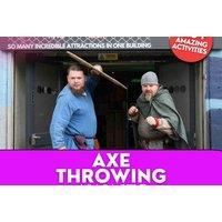 Axe Throwing, Air Rifle, or Archery: Any 2 Activity Lanes @ The Activity Dome - Group of 4 or 8