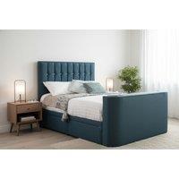 Clara Sparkle TV Bed with Hidden Lift & Headboard - 5 Sizes & 13 Upholstery Options
