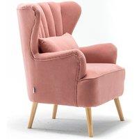 Contemporary Armchair & Footstool Set for Ultimate Comfort