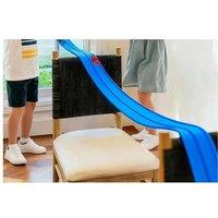 5-Meter Flexible Race Car Track Toy Set - Creative STEM Racing, Ages 6+, Battery-Free, Portable