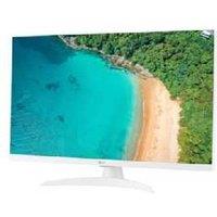 LG 27TQ615S-WZ 27" Full HD Smart TV - Curved HDR Display, Wi-Fi, Sleek White