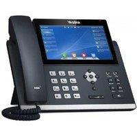 PRICE DROP! Yealink T48u Vintage Push-Button Desk Telephone - Classic Multi-Line IP & VoIP Phone (16 SIP, 2020s Design)