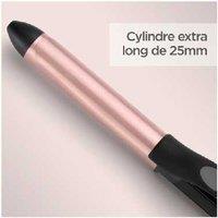 BaByliss C451E 25mm Ceramic Curling Iron - 6 Temperature Settings, Auto Shut-Off, Fast Heat-Up