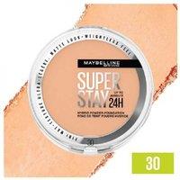 PRICE DROP! Maybelline Superstay 24H Long-Lasting Powder Foundation - Matte, Waterproof, Full Coverage (Shade: 30 Beige)