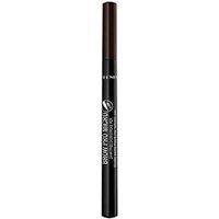 PRICE DROP! Rimmel Micro Tip Eyebrow Pencil - 24H Long-Lasting, Smudge-Proof, Dark Brown, Natural Finish