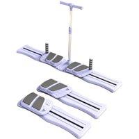 Split Multifunctional Pilates Abdominal Board for Core and Flexibility Training