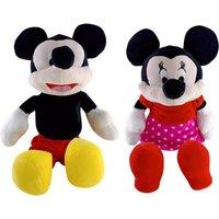 Mickey and Minnie Mouse- Interactive Plush Breathing Toy for Comfort