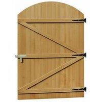 Semi-Braced Arch Top Strong Wooden Garden Gate