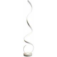 Modern Energy-Efficient Spiral LED Floor Lamp - Minimal Design & Ambient White Light