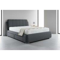 Feliciano Divan Fabric Drawer Bed With Four Spacious Storage Drawers