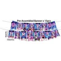 66Pcs K-pop Demon Hunter- Disposable Paper Tableware Set - Party Accessories