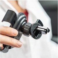 InnovaGoods Chakar 15W Fast Wireless Car Charger - Universal Fit for iPhone & Samsung, Adjustable, Durable