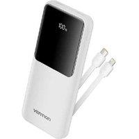Vention 10000mAh Portable Power Bank with LED Display - Universal Fast Charging for iPhone & Android
