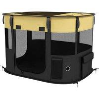 PawHut Foldable Dog Playpen - Portable, Safe Indoor & Outdoor Pet Pen for Small Breeds