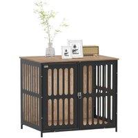 Anti-Chew Dog Crate Table for Medium Dogs - Heavy-Duty, Escape-Proof, Stylish Furniture