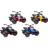 12V Kid's 3 Wheeler Electric ATV with MP3 Player, Horn, 2 Speeds, LED Lights and Suspension