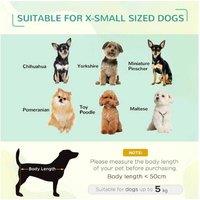 PawHut Elevated Waterproof Dog Bed with Mesh Canopy - Outdoor Pet Cot for Medium & Large Breeds