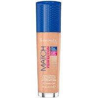 Long-Lasting Liquid Foundation - Match Perfection 301 Warm Honey, Flawless Finish, 30ml