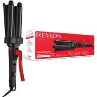 REVLON Wave Master Tourmaline Ceramic Curling Iron - Professional Waves, Fast Heat-Up, Frizz Control