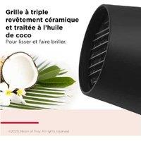 Revlon Smoothstay Ionic Coconut Oil Hair Dryer 2000W - Fast-Dry, Frizz Control, Unisex Styling