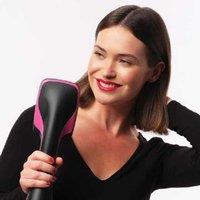 Revlon Salon Collection Pro Smoothing & Drying Hair Straightener Brush - Ionic Technology, Fast Styling, 2-Year Warranty