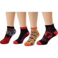 Women's Black Stranger Things Low Cut Socks - 2-Pairs