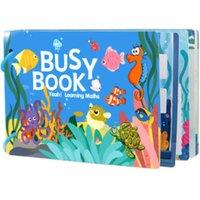 Children Early Education Puzzle Busy Books - Set of 4